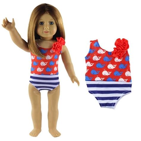 doll swimwear|bathing suit for 18 doll.